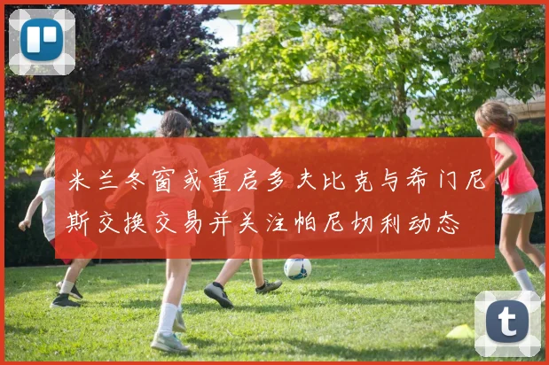 米兰冬窗或重启多夫比克与希门尼斯交换交易并关注帕尼切利动态